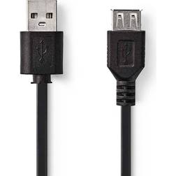 USB A-USB A M-F 2.0 2m