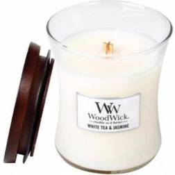 Woodwick White Tea & Jasmine Medium Duftkerzen 274.9g