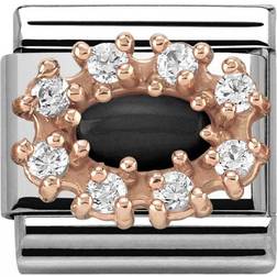 Nomination Composable Classic Link Couture Charm - Silver/Rose Gold/Black/Transparent