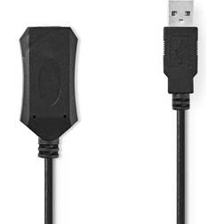 USB A-USB A M-F 2.0 5m