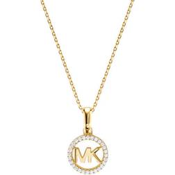 Michael Kors Premium Necklace - Gold/White