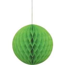 Unique Party Hanging Ball Green Pom Pom Honeycomb