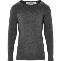 Minymo T-shirt - Warm Grey Melange (3580-149)