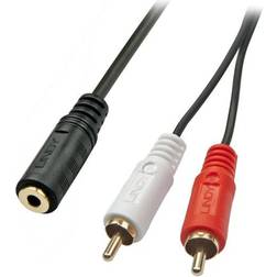 2RCA-3.5mm M-F 0.2m