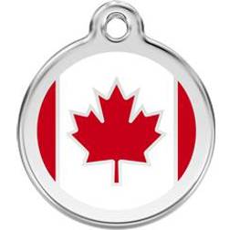 Red Dingo Enamel Canadian Flag Large