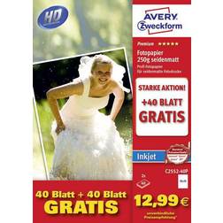 Avery Premium 250g/m² 80Stk.