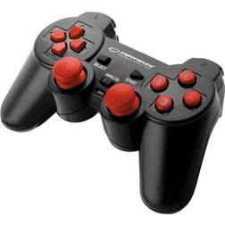 Esperanza Warrior Gamepad - Black/Red