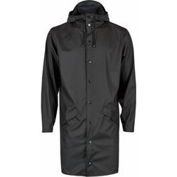 Rains Long Jacket Unisex - Black