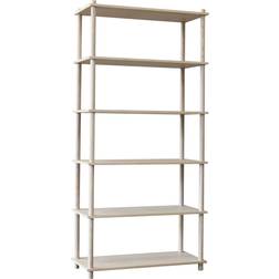 Woud Elevate 6 Shelving System 120x182.6cm