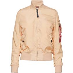 Alpha Industries MA-1 TT Women Bomber Jacket - Apricot