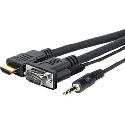 VGA/3.5mm/HDMI-VGA/3.5mm/HDMI 3m