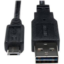 Tripp Lite Reversible USB A-USB Micro-B 5Pin 2.0 1ft