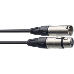 Stagg XLR - XLR M-F 3m