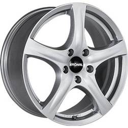 Ronal R42 Crystal Silver 6x15 4/100 ET43 CB68