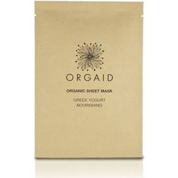 Orgaid Organic Sheet Mask Greek Yogurt & Nourishing 0.8fl oz