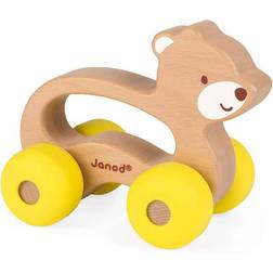 Janod Babypop Push Along Bear