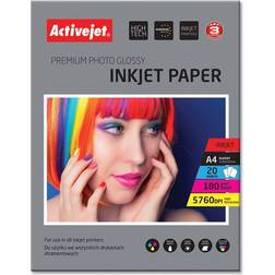 ActiveJet Premium Photo Glossy A4 180g/m² 20Stk.
