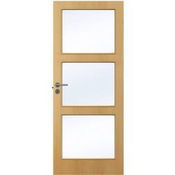 Swedoor Easy Nature GW3 Beech Skyvedør Klarglass (62.5x204cm)