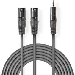 2XLR-3.5mm 3m