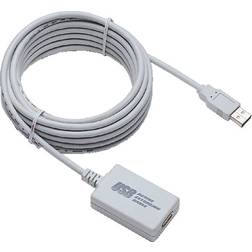 EXSYS USB A-USB A 2.0 M-F 5m