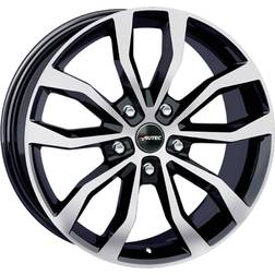 Autec Uteca Black Polished 9x21 5/112 ET34 Nav66.5