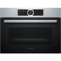 Bosch CBG675BS3 Svart, Rustfritt stål