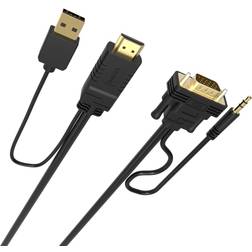 Professional HDMI/USB A-VGA/3.5mm 2m