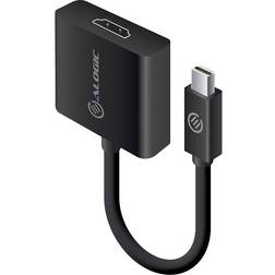 Alogic HDMI-DisplayPort Mini M-F 0.7ft