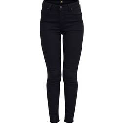 Lee Scarlett High Skinny Jeans - Black Rinse