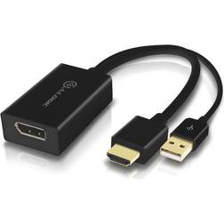 Alogic Prime DisplayPort-HDMI/USB A M-F