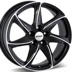 Ronal R51 Black Polished 6.5x15 4/108 ET42 CB76.0