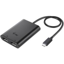 USB C-2DisplayPort M-F Adapter