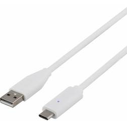 Deltaco USB A - USB C 2.0 1.5m