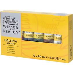 Winsor & Newton Galeria Acrylic Set 6x60ml