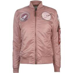 Alpha Industries MA-1 VF Nasa Bomber Jacket - Silver Pink