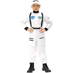 Widmann Hvit Astronaut Barnekostyme