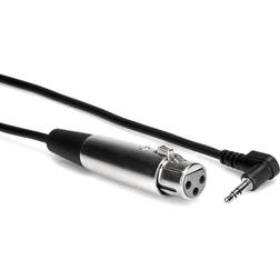 Hosa XLR-3.5mm Angled M-F 0.6m