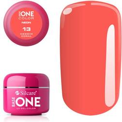 Silcare Base One Gel UV Neon #13 Medium Coral 5g