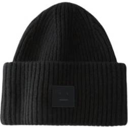 Acne Studios Pansy N Face Beanie - Black