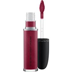 MAC Retro Matte Liquid Lipcolor Metallics Crowned