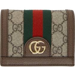 Gucci Ophidia GG Wallet - Beige/Ebony