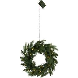 Star Trading Wreath Byske Green Weihnachtsleuchte 45cm