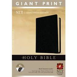 NLT Holy Bible, Giant Print, Black, Indexed (2014)