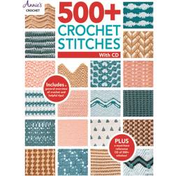 500+ Crochet Stitches with CD (Audiobook, CD, 2019)