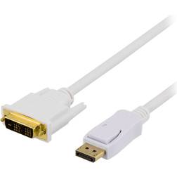 DVI-D Single Link - DisplayPort 3m