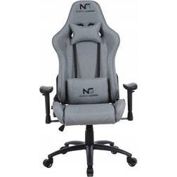 Nordic Gaming Racer Fabric Gaming Chair - Grey