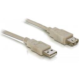 USB A - USB A M-F 2.0 3m