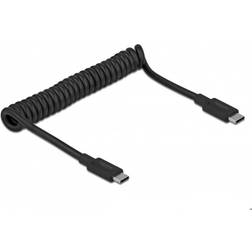 DeLock Coiled USB C-USB C 3.1 (Gen.2) 1.2m