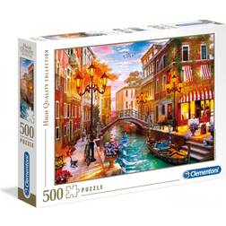 Clementoni High Quality Collection Sunset Over Venice 500 Pieces