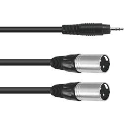 Omnitronic 2XLR-3.5mm 3m